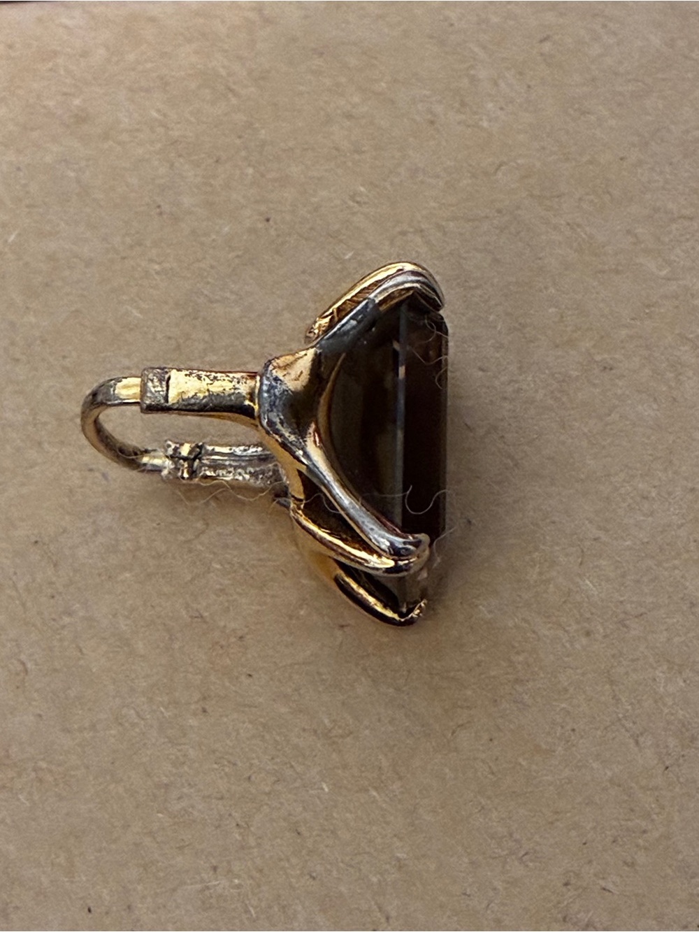 Vintage Vendome Ring in Dark Brown - Picture 5 of 8